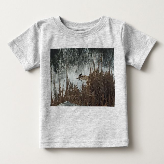 T-shirt Pour Bébé Solstice d'hiver (Devant)