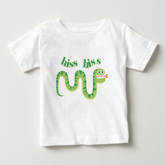 T-shirt Pour Bébé Son Serpent (Devant)