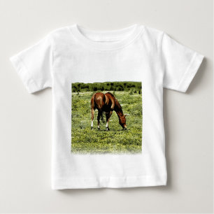 T-shirt Pour Bébé Sorrel Horse