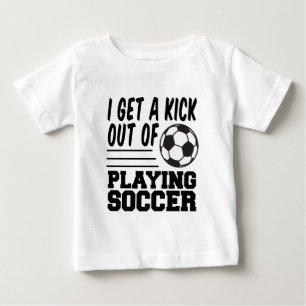 T-shirt Pour Bébé Sortez Du Football