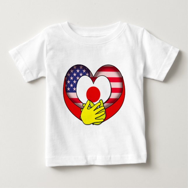 T-shirt Pour Bébé Soulagement du Japon (Devant)