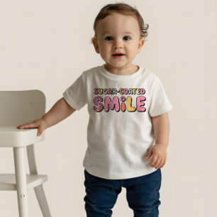 T-shirt Pour Bébé Sourire au sucre   Donut