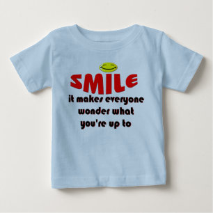 T-shirt Pour Bébé Sourire - incitez les personnes à se demander ce