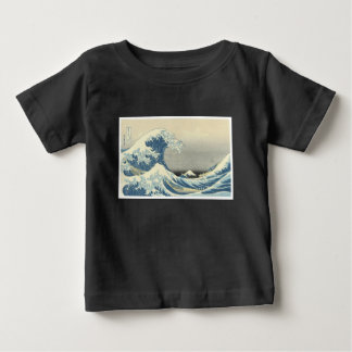 T-shirt Pour Bébé Sous la vague de Kamagawa
