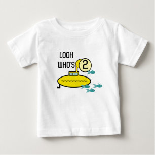 T-shirt Pour Bébé Sous-marin idiot