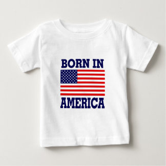 T-SHIRT POUR BÉBÉ SOUTENU EN AMÉRIQUE