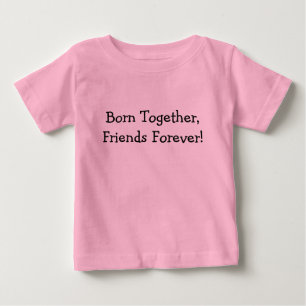 T-shirt Pour Bébé Soutenu ensemble, amis pour toujours !