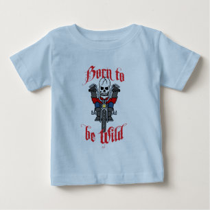 T-shirt Pour Bébé Soutenu pour être sauvage