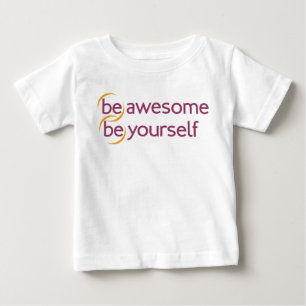 T-shirt Pour Bébé (soyez) impressionnant, (soyez) vous-même robe