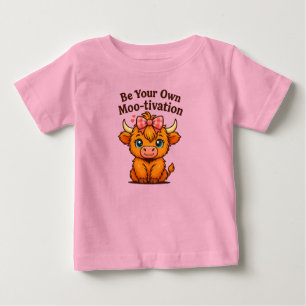 T-shirt Pour Bébé Soyez votre propre motivation