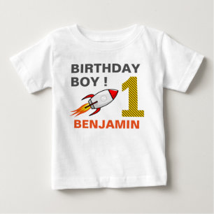 T-shirt Pour Bébé Space Rocks 1er anniversaire