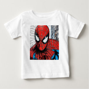T-shirt Pour Bébé "Spectacle de style Spidey"
