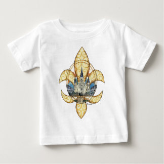 T-shirt Pour Bébé St Louis Fleur de Lis