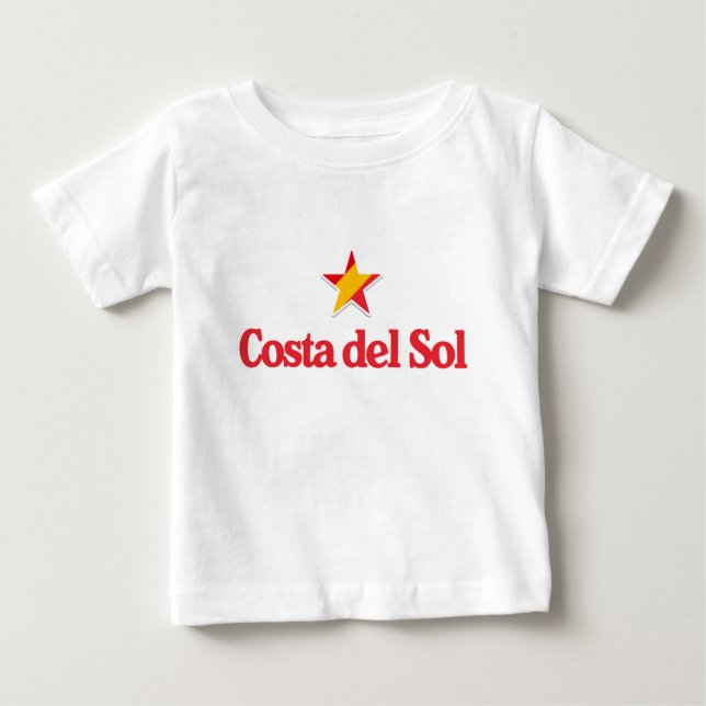 T-shirt Pour Bébé Stars of Spain – Costa del Sol (Devant)