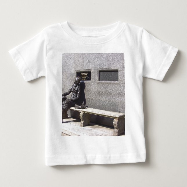 T-shirt Pour Bébé Statue d'Eleanor Rigby, Liverpool R-U (Devant)