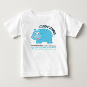 T-shirt Pour Bébé Stinkapotamus