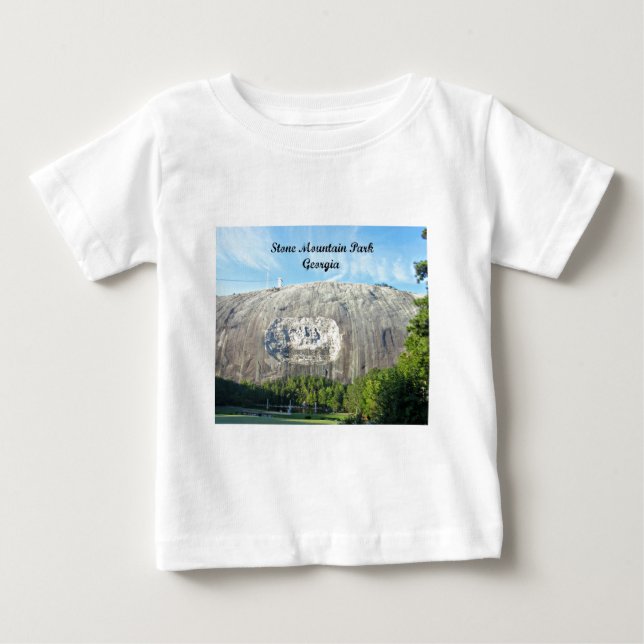 T-shirt Pour Bébé Stone Mountain Park, Géorgie (Devant)