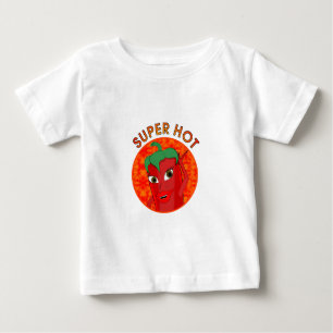 T-shirt Pour Bébé Super Hot Pepper Diva