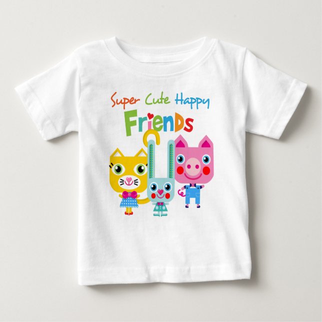 T-shirt Pour Bébé superamis.png (Devant)