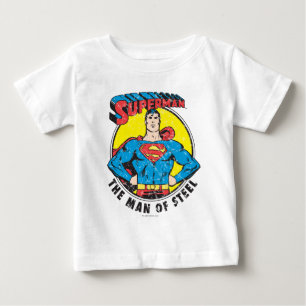 T-shirt Pour Bébé Superman L'homme de l'acier