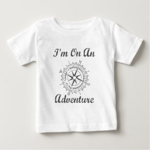 T-shirt Pour Bébé sur une aventure