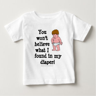 T-shirt Pour Bébé Surprise de couches