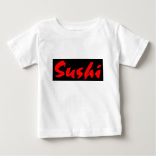 T-shirt Pour Bébé Sushi
