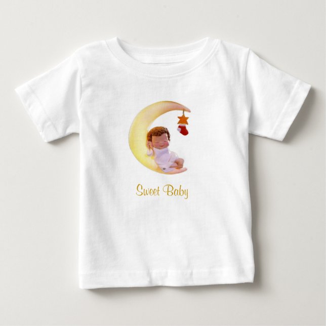 T-shirt Pour Bébé Sweet Baby (Devant)