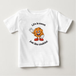 T-shirt Pour Bébé "Sweet Life Cookie Club"