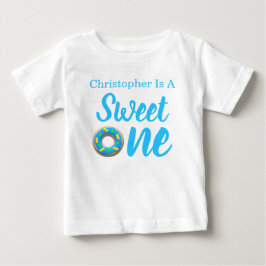 T-shirt Pour Bébé Sweet One Donut 1er anniversaire