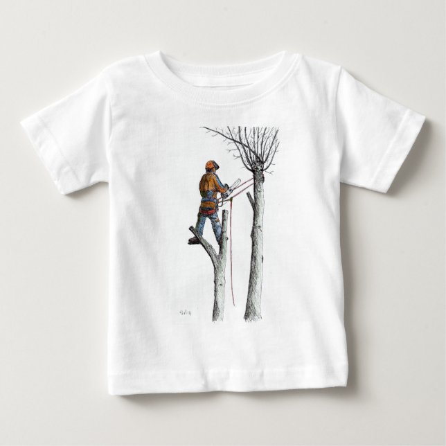 T-shirt Pour Bébé Sycamore et 020t (Devant)