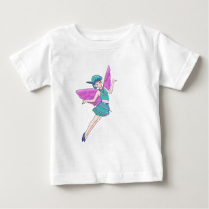 T-shirt Pour Bébé Sylphe de bois de fée, Féerie