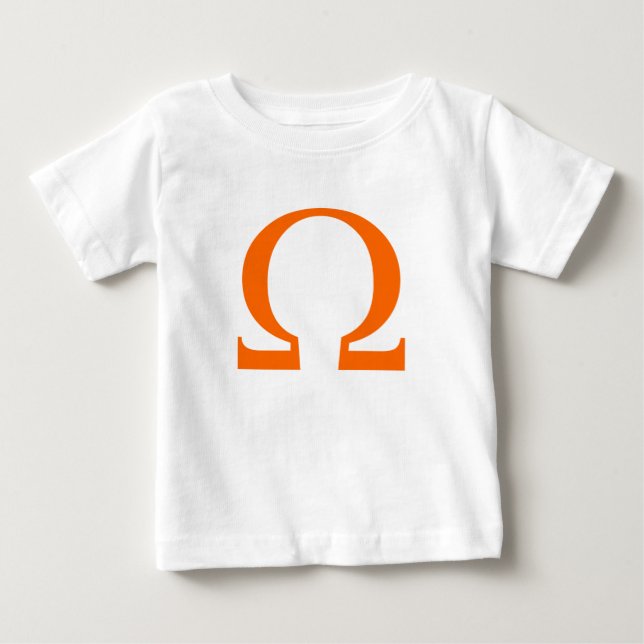 T-shirt Pour Bébé Symbole oméga (Devant)