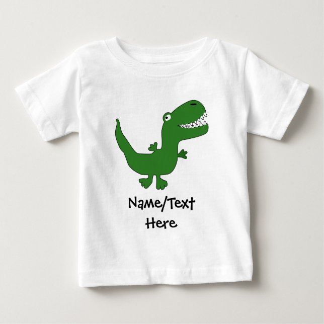 T-shirt Pour Bébé T-Rex Tyrannosaurus Rex Dinosaur Cartoon Enfants G (Devant)
