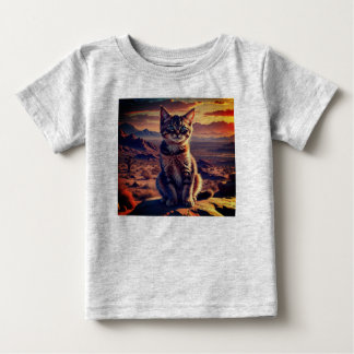 T-shirt Pour Bébé "T-shirt Abstrait vibrant pour bébé garçon"