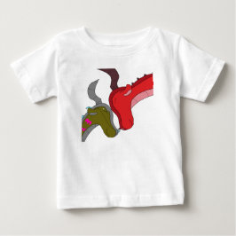 T-shirt Pour Bébé T-shirt "Amour : Maman et bébé dragon"