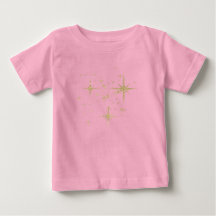 T-shirt bébé à paillettes