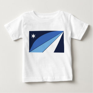 T-shirt Pour Bébé T-shirt bébé avec drapeau de Columbia, SC