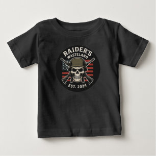 T-shirt Pour Bébé T-Shirt bébé avec logo officiel de Raider’s Wastel