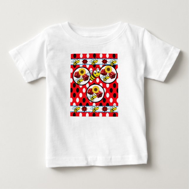 T-shirt Pour Bébé T-shirt bébé Bumblebee (Devant)