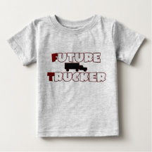 T-shirt bébé camionneur futur