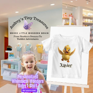 T-shirt Pour Bébé T-Shirt Bébé Canard Merveilles Fantaisistes Person