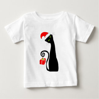 T-shirt Pour Bébé T-shirt bébé chat Père Noël en gros