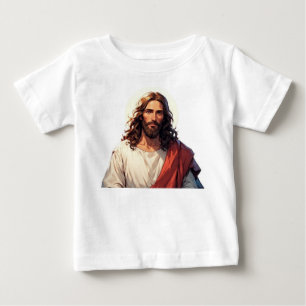 T-shirt Pour Bébé T-shirt bébé chrétien Jésus-Christ