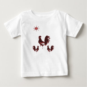 T-shirt Pour Bébé T-shirt bébé coq