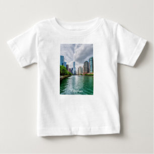 T-shirt Pour Bébé T-shirt bébé de Chicago River