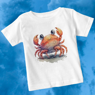 T-shirt Pour Bébé T-shirt bébé de crabe mignon