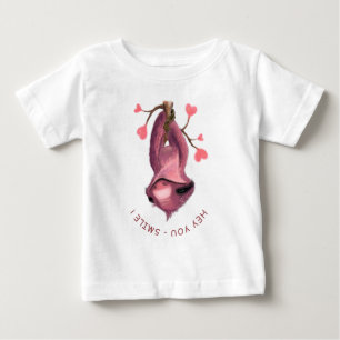 T-shirt Pour Bébé T-Shirt Bébé drôle Jouer Sloth Smile Texte Personn