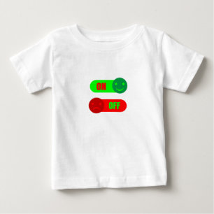 T-shirt Pour Bébé T-shirt bébé Emoji Humeur Drôle On Off