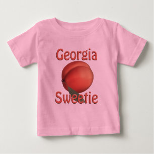 T-shirt Pour Bébé T-shirt bébé Georgia Peach